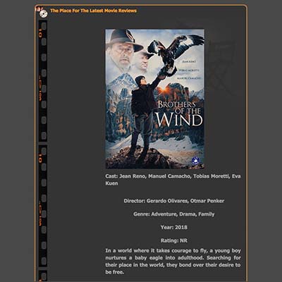 The Place For The Latest Movie Reviews- Brothers of the Wind